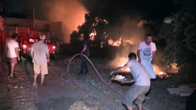 yangin yeri - Seyhan ilçesinde yangın - ADANA  Videosu