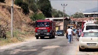 makilik alan - Aydın'da orman yangını Videosu