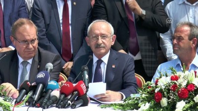 CHP Genel Başkanı Kılıçdaroğlu - Tekirdağ'daki tren kazası (2) - TEKİRDAĞ