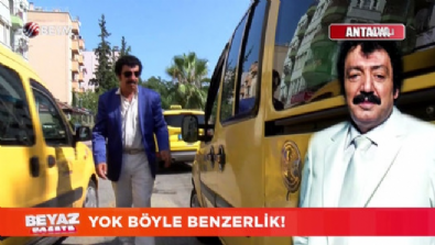 beyaz gazete - Taksicinin, Müslüm Gürses'e benzerliği şaşırttı! Videosu