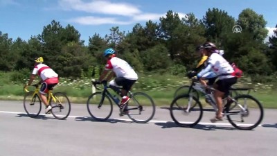 milli sporcular - Engelli hakları için Lahey'e bisiklet turu - EDİRNE  Videosu
