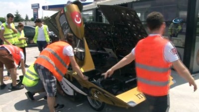 yuksek hiz -  Güneş arabası Eskişehir’de Videosu