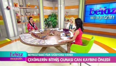 Diriliş Ertuğrul dizisinin dekoru kül oldu 