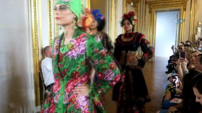  - Paris, Haute Couture Moda Haftası’nda oryantal esintiler
