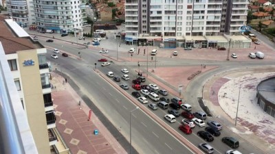 guvenlik onlemi -  Trafiği tehlikeye sokan magandalar kamerada  Videosu