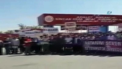 isgal girisimi -  AK Parti Ankara Gençlik Kolları Sincan Adliyesi önünde toplandı Videosu
