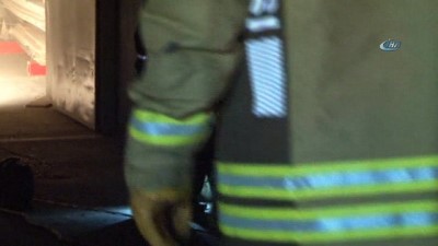 kirkoy -  Bakırköy’de bulunan fuar merkezinde yangın  Videosu