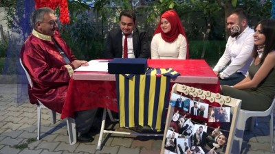 memur - Fenerbahçeliler Günü'nde nikah masasına oturdular - KÜTAHYA  Videosu