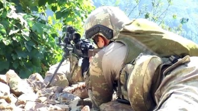 agir yarali -  Giresun’un Doğankent ilçesi kırsalında teröristlerle sıcak temas: 1 asker ağır yaralı  Videosu