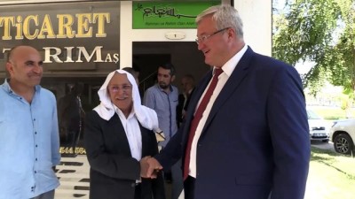 cipli kimlik - Ukrayna'nın Ankara Büyükelçisi Sybiha, Mardin'de Videosu