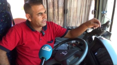 halk otobusu -  Bu halk otobüsünün muavini güvercin  Videosu