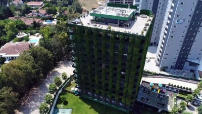 siradisi -  Dört bir yanı sarmaşıklarla kaplı Türkiye'nin tek yeşil apartmanı Adana'da  Videosu