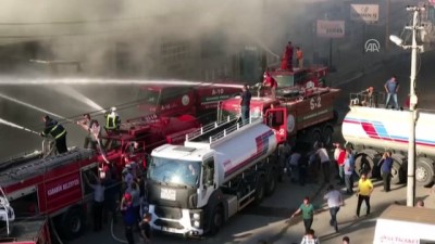 mobilya - Mobilya atölyesinde yangın (1) - KARABÜK Videosu