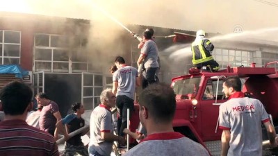 mobilya - Mobilya atölyesinde yangın (4) - KARABÜK Videosu