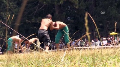 yagli gures - Türk Dünyası Ata Sporları Şenliği devam ediyor - BURSA Videosu