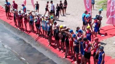gori - Ünye Triatlonu başladı - ORDU Videosu
