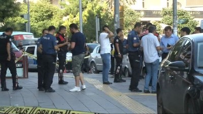 telefon kamerasi - Başkent’te silahlı kavga kamerada: 4 yaralı Videosu