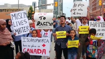 ozgurluk - Kanada’da İslamofobi protestosu - MİSSİSSAUGA  Videosu