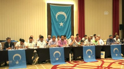 2009 yili - '10. Dünya Doğu Türkistanlılar Kardeşlik Buluşması' başladı - İSTANBUL  Videosu
