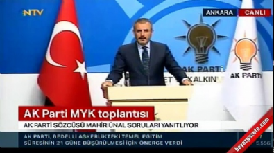 AK Parti Sözcüsü Ünal'dan bedelli askerlik açıklaması
