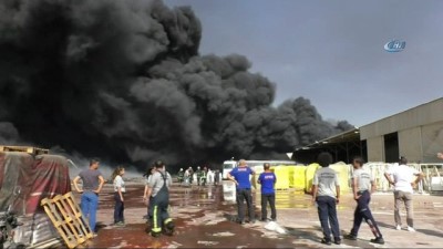dekorasyon -  Antalya'da fabrika yangını söndürülemiyor Videosu