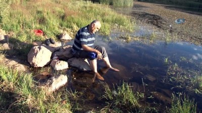  Çare arayan bu göle gidiyor...Sülüklü Göl havadan görüntülendi 