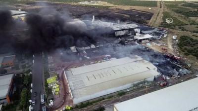 gecmis olsun - Köpük fabrikasındaki yangın kontrol altına alındı (2) - ANTALYA Videosu