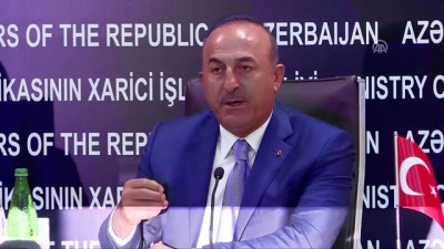 Bakan Çavuşoğlu: 'ABD bize FETÖ'yü vermek zorundadır' - BAKÜ