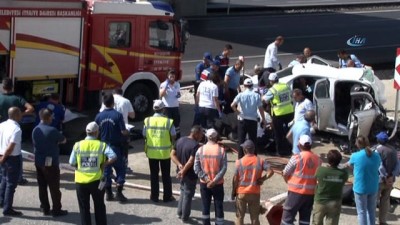 direksiyon -  Başkent’te feci kaza: 4 ölü  Videosu