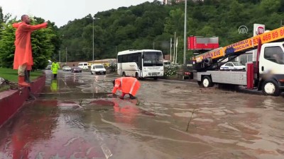 su baskini - Batı Karadeniz'de sağanak - ZONGULDAK  Videosu