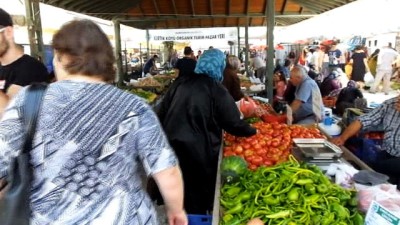 organik pazari -  Burhaniye’de Organik Pazarı açıldı  Videosu