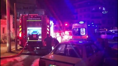  İzmir’de meydana gelen patlama mahalleliyi sokağa döktü