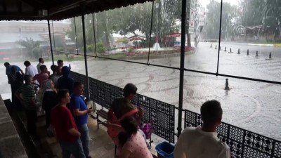 hafta sonu - Edirne'de sağanak  Videosu