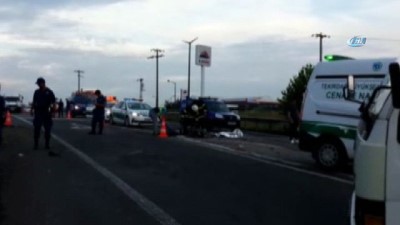 direksiyon -  Ergene’de kaza: 1 ölü 1 yaralı  Videosu