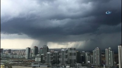 gokyuzu -  İstanbul'u kara bulutlar böyle sardı  Videosu