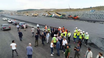  Kuzey Marmara otoyolu havadan görüntülendi