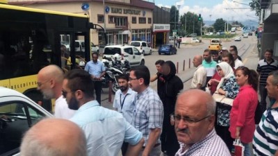 guven timleri -  Otobüste taciz iddiasına gözaltı Videosu
