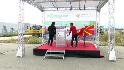 kalifiye - Türk şirketi Makedonya'ya kablo tesisatı üretecek - ÜSKÜP Videosu