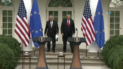 ticaret anlasmasi -  ABD Başkanı Trump Avrupa Komisyonu Başkanı Juncker’i ağırladı  Videosu