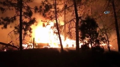 15 bin kisi -  - ABD’deki orman yangını söndürülemiyor Videosu
