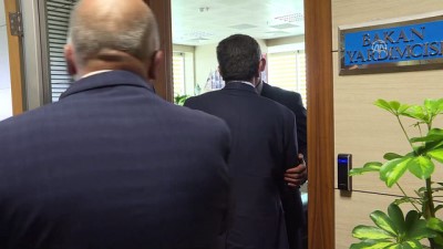 milli futbolcu - Alpay Özalan'dan Hamza Yerlikaya'ya ziyaret - ANKARA  Videosu