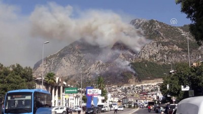 orman yangini - Habib-i Neccar Dağı'nda yangın - HATAY Videosu