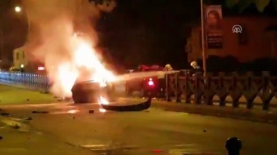 emniyet mudurlugu - Kazada alev alan otomobilden sağ çıktılar - MUĞLA  Videosu