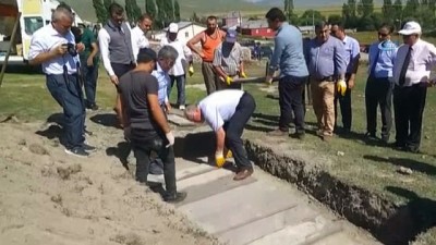insaat alani -  Ardahan’da bulunan Rus subayın cesedi toprağa verildi Videosu