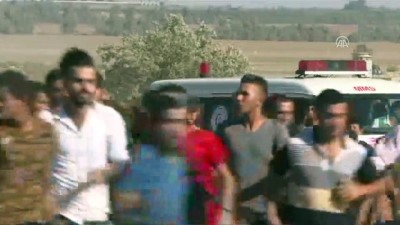 surgun - Gazze'deki Büyük Dönüş Yürüyüşü 18. cumasında (1) - HAN YUNUS Videosu