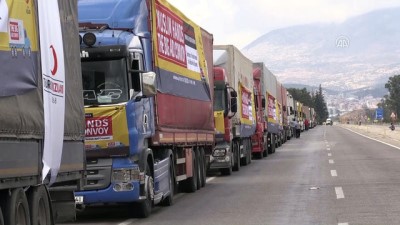 hayirseverler - Güney Afrika'dan Suriye'ye insani yardım - HATAY Videosu