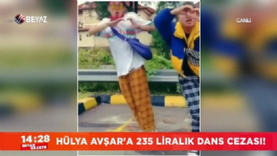 beyaz gazete - Hülya Avşar'a 235 liralık dans cezası!  Videosu