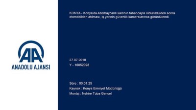 mermi - Konya'da Azerbaycanlı kadının tabancayla öldürülmesi  Videosu