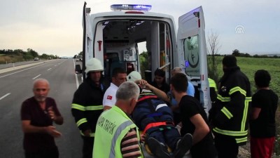 hastane - Malkara'da trafik kazası: 1 yaralı - TEKİRDAĞ Videosu