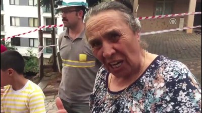 insaat alani - Sancaktepe'de çökme tehlikesi olan bina (2) - İSTANBUL Videosu